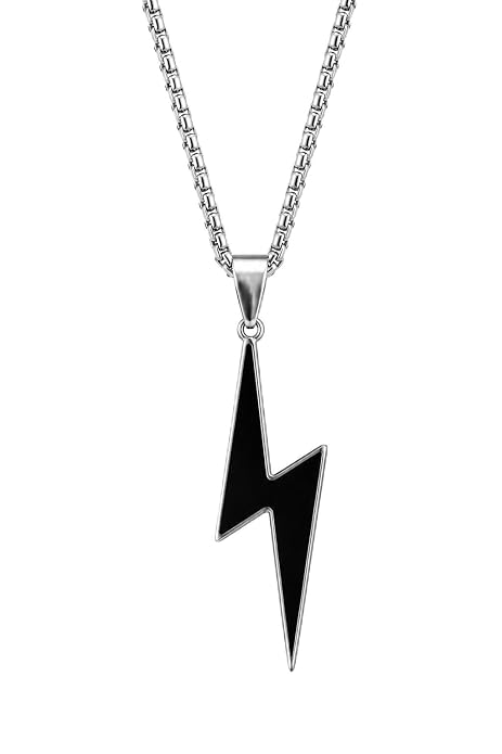 Lightning Bolt single strike Pendant