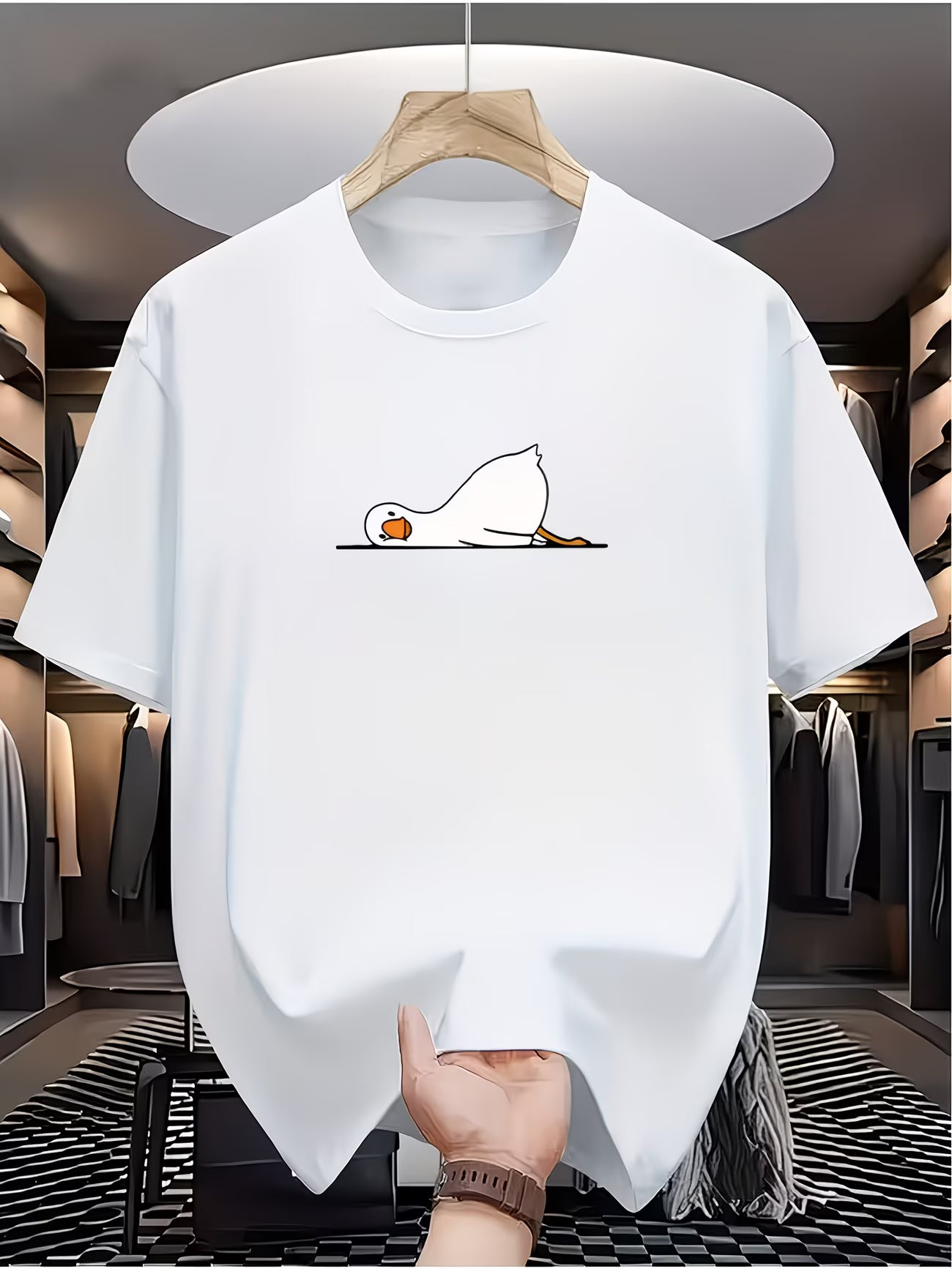 Floppy Duck Print T-Shirt