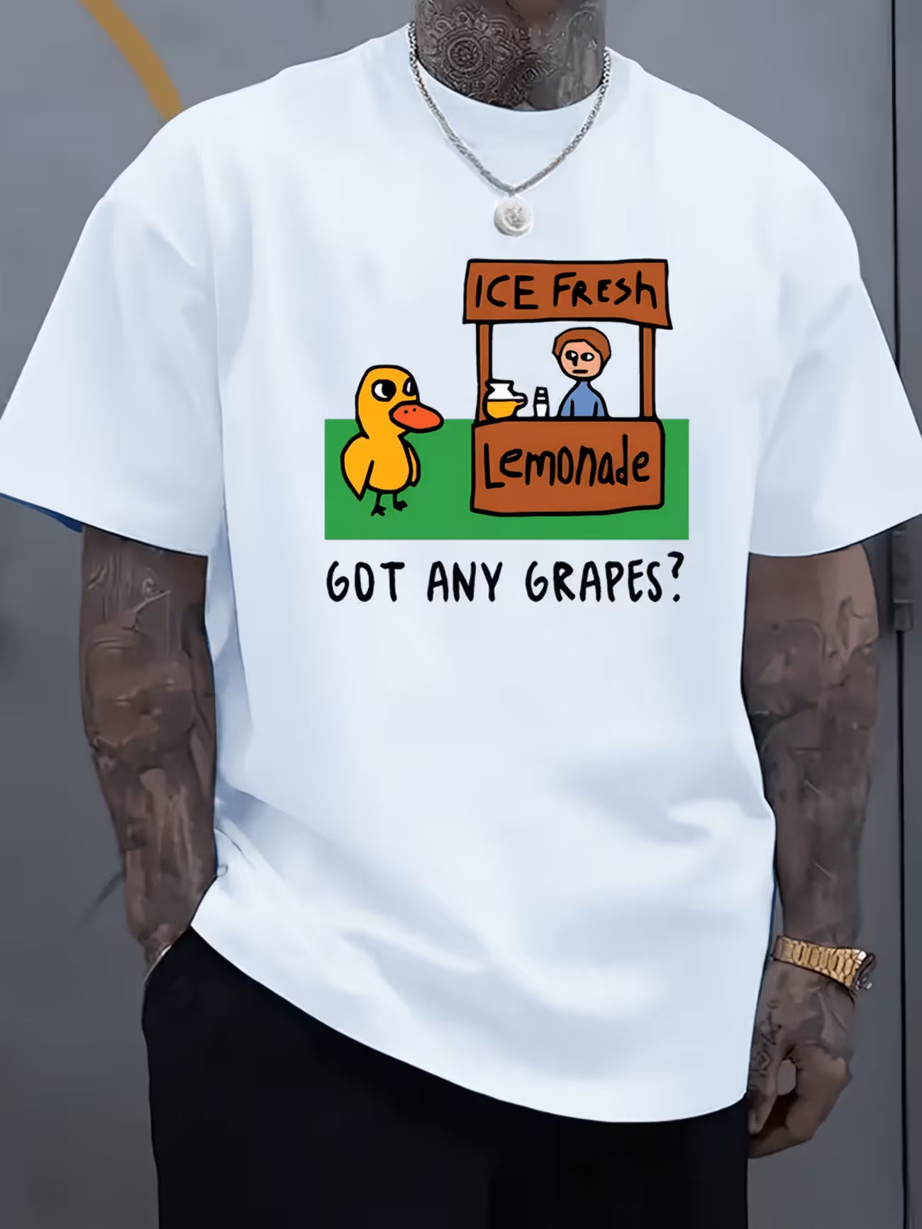 "Got Any Grapes" Matching Couple's T-Shirt